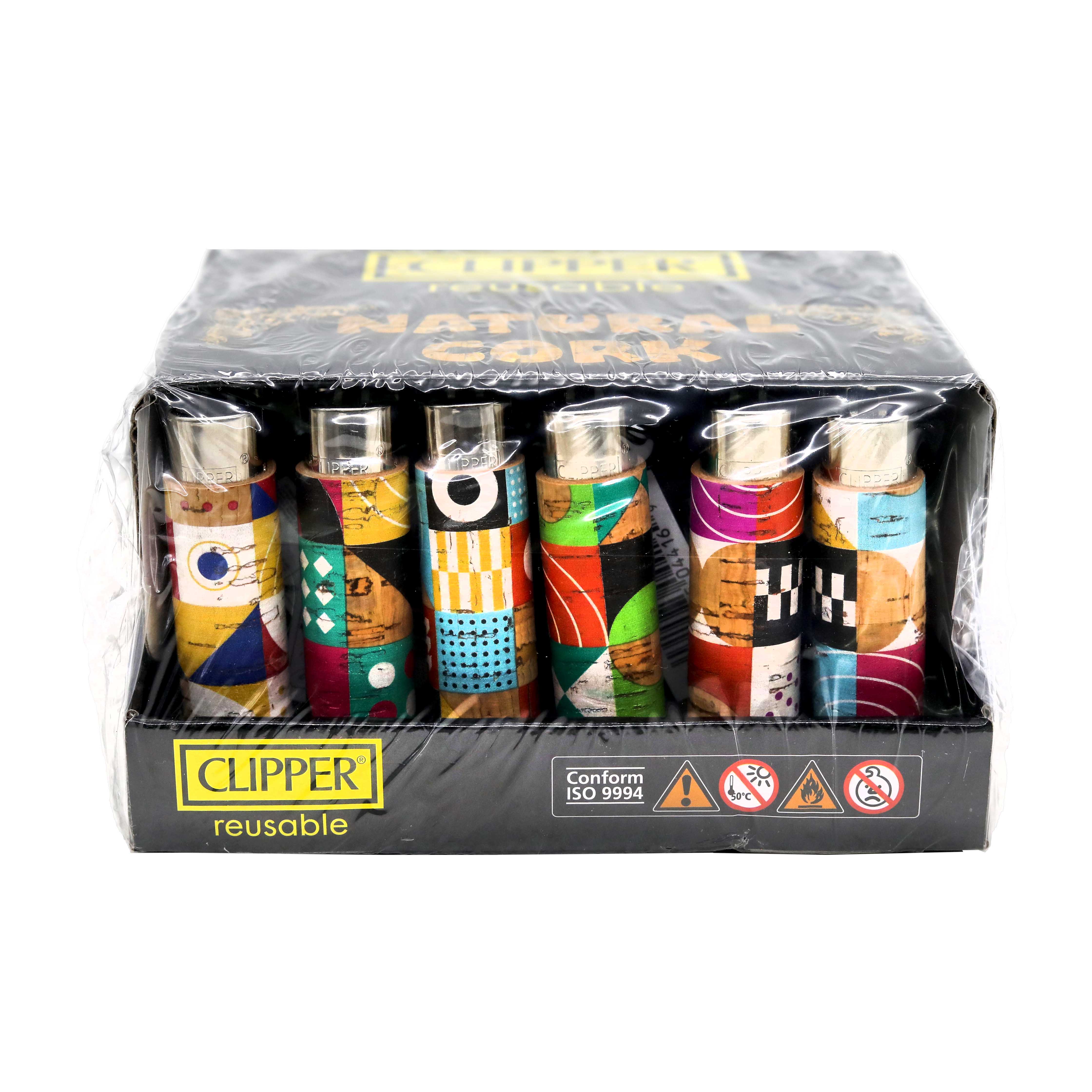 Clipper Natural Cork Lighter | 24 Count Display - image 2 of 2